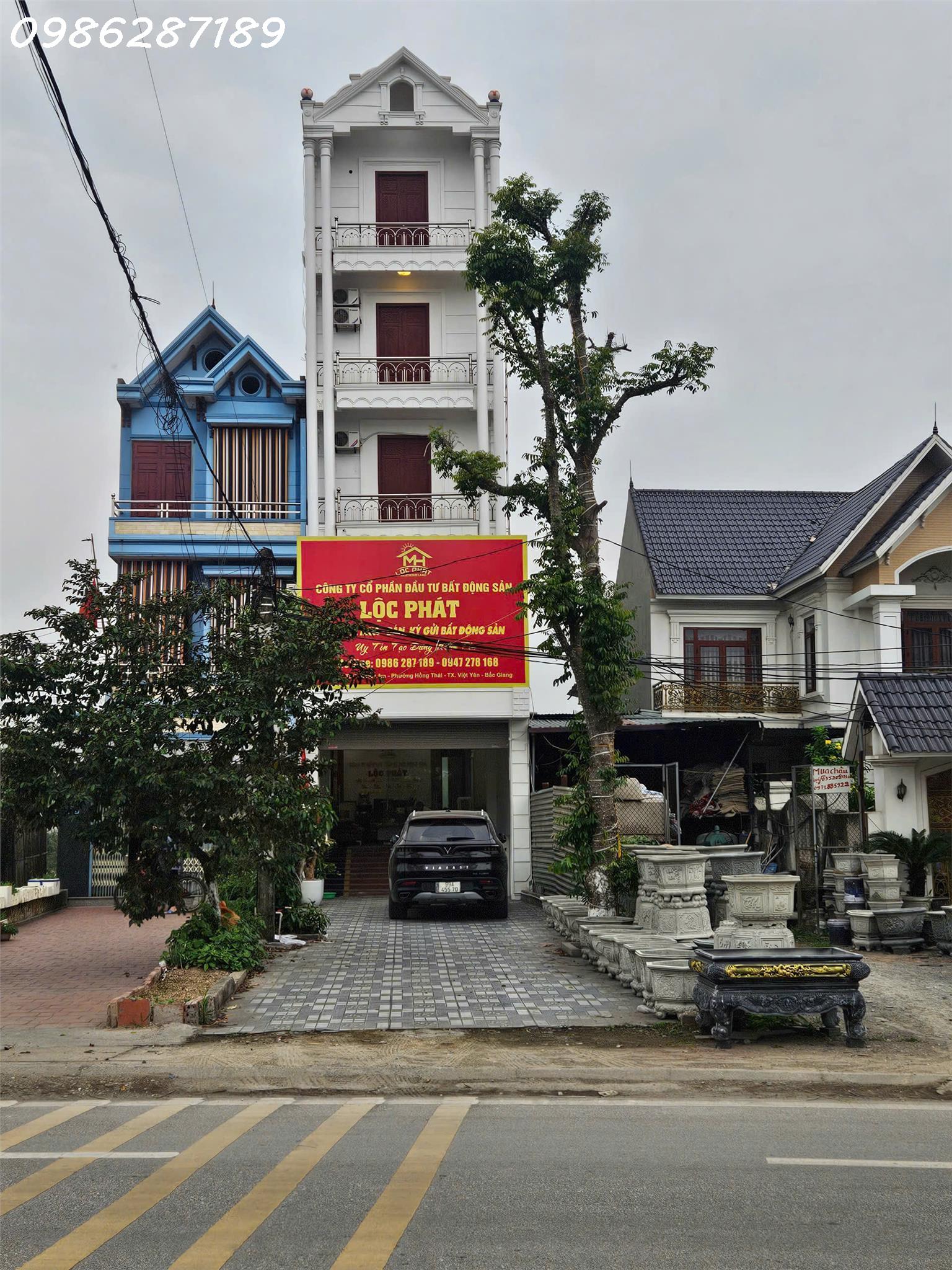 CHO THUÊ NHÀ 6 TẦNG MẶT ĐƯỜNG TỈNH LỘ 295B TRUNG TÂM THỊ XÃ VIỆT YÊN, BẮC GIANG - Ảnh chính